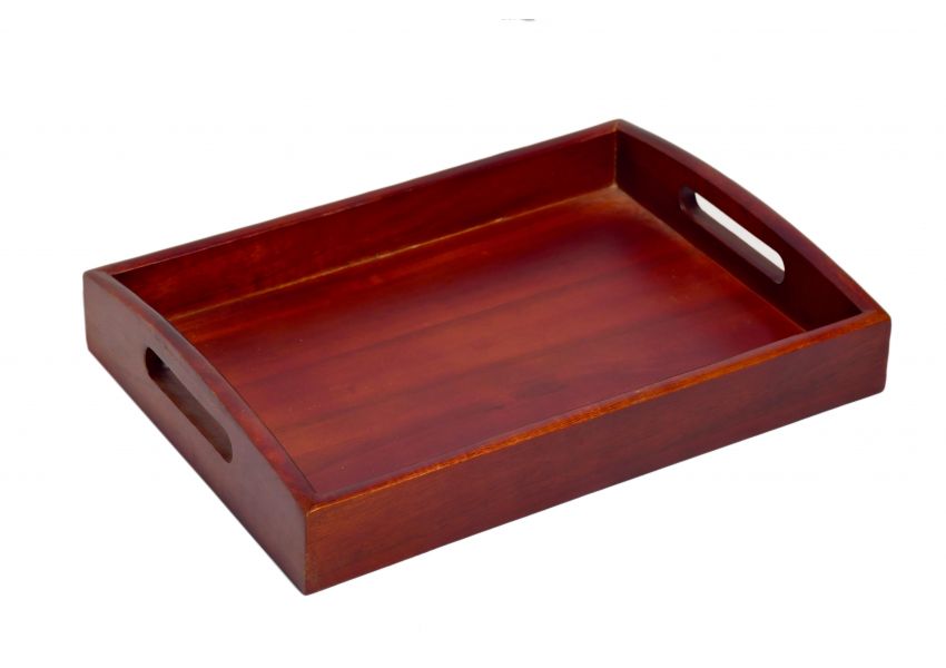 wooden medium serving tray 