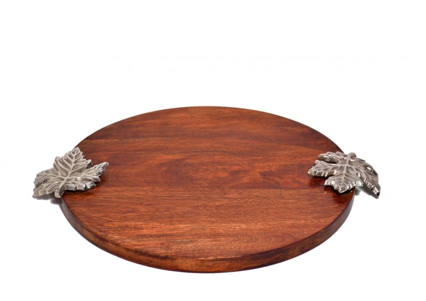 maple leaf round board