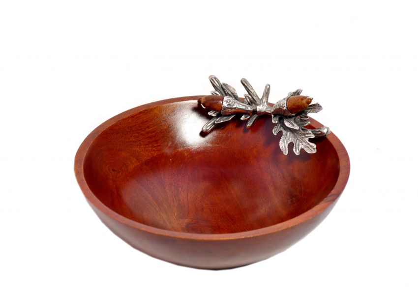 acorn serving bowl